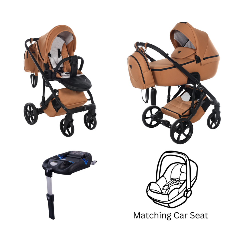 JUNAMA TERMO CAMEL - 4IN1 (INCLUDES CAR SEAT & ISOFIX BASE)