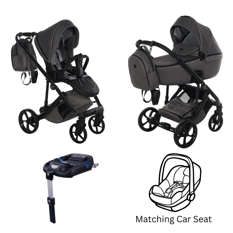 JUNAMA TERMO GRAPHITE - 4IN1 (INCLUDES CAR SEAT & ISOFIX BASE)