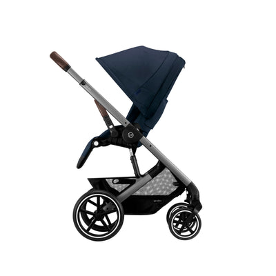 CYBEX Balios S Lux Pushchair - Ocean Blue - Silver