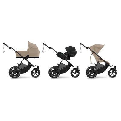 Cybex Avi Spin Stroller & Cloud G Bundle | Almond Beige