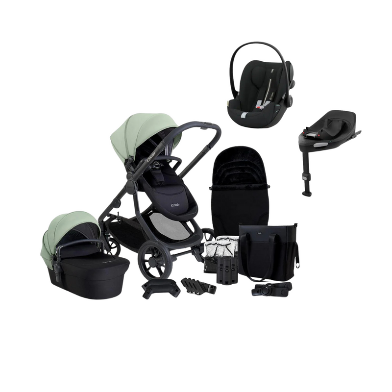 iCandy Orange 4 Travel System with Cybex Cloud G & Base  - Pistachio