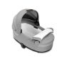 Cybex Talos S Lux Pushchair with Aton B2 Car Seat and Base 10 Piece Bundle - Lava Grey (Silver Frame)