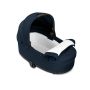 Cybex Talos S Lux Pushchair with Aton B2 Car Seat and Base 10 Piece Bundle - Ocean Blue (Silver Frame)