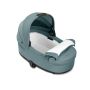 Cybex Talos S Lux Pushchair with Cloud G i-Size Car Seat and Base 10 Piece Bundle - Sky Blue (Taupe Frame)