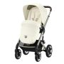 Cybex Talos S Lux Pushchair with Cloud G i-Size Car Seat and Base 10 Piece Bundle - Seashell Beige (Taupe Frame)