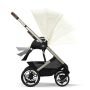 Cybex Talos S Lux Pushchair with Aton B2 Car Seat and Base 10 Piece Bundle - Seashell Beige (Taupe Frame)