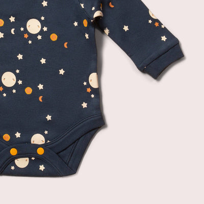 Little Green Radicals - Over The Moon Organic Baby Bodysuit Set - 2 Pack