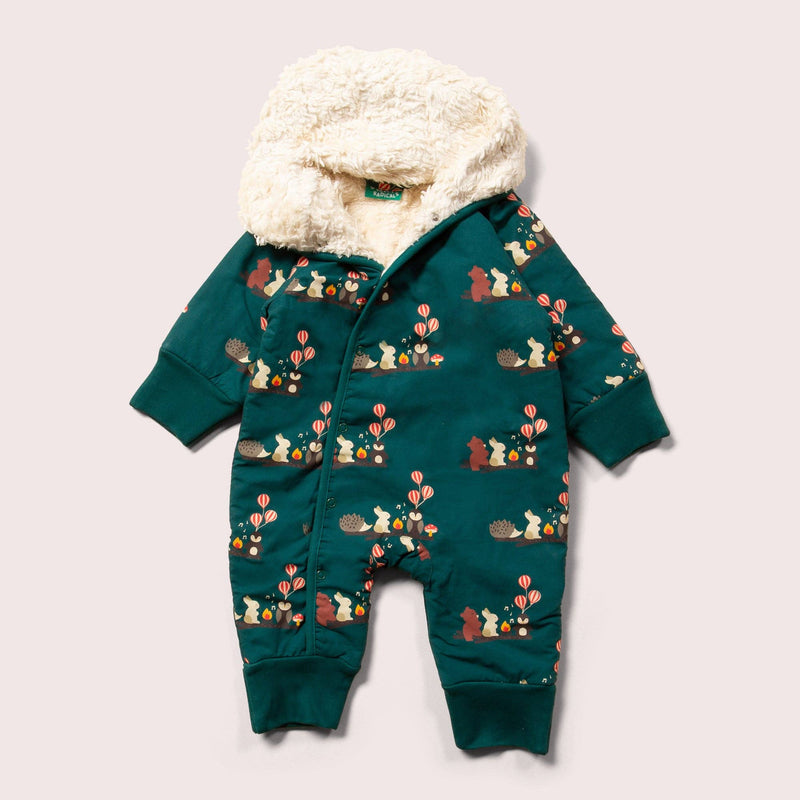 Little Green Radicals - Around The Campfire Sherpa Lined Snowsuit