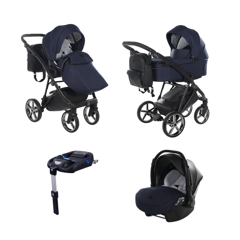 JUNAMA AIR NAVY - 4IN1 (INCLUDES CAR SEAT & ISOFIX BASE)