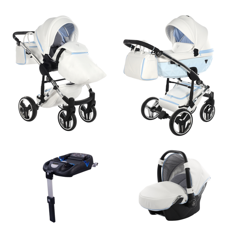 JUNAMA CANDY BLUE - 4IN1 (INCLUDES CAR SEAT & ISOFIX BASE)