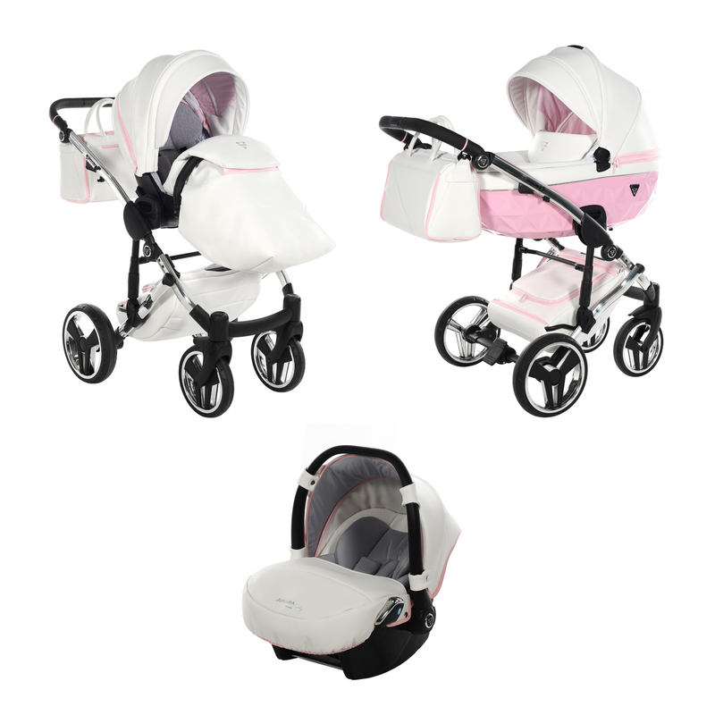 JUNAMA CANDY PINK - 3IN1 (INCLUDES CAR SEAT)