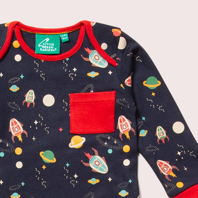 Little Green Radicals - Outer Space Organic T-Shirt & Jogger Playset