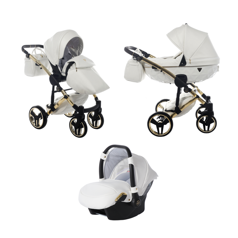 JUNAMA FLUO INDIVIDUAL WHITE GOLD - 3IN1 (INCLUDES CAR SEAT)