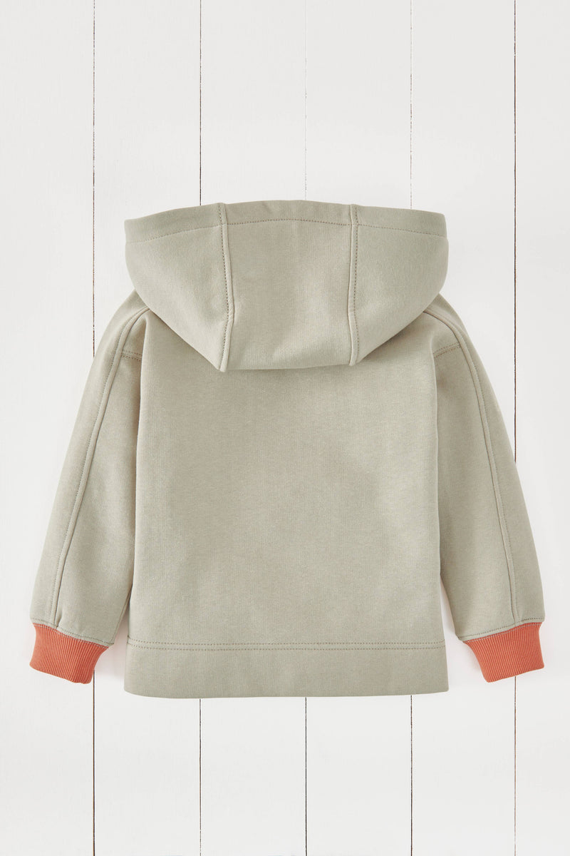 Grass & Air - Geothermal Grey Kids Hoodie