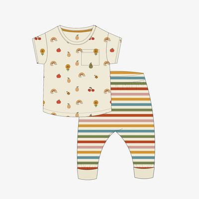 Little Green Radicals - Garden Days Organic T-Shirt & Jogger Playset