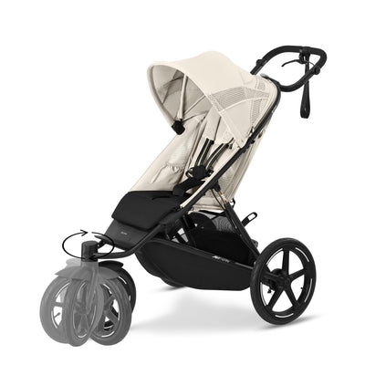 Cybex Avi Spin Stroller Bundle | Seashell Beige