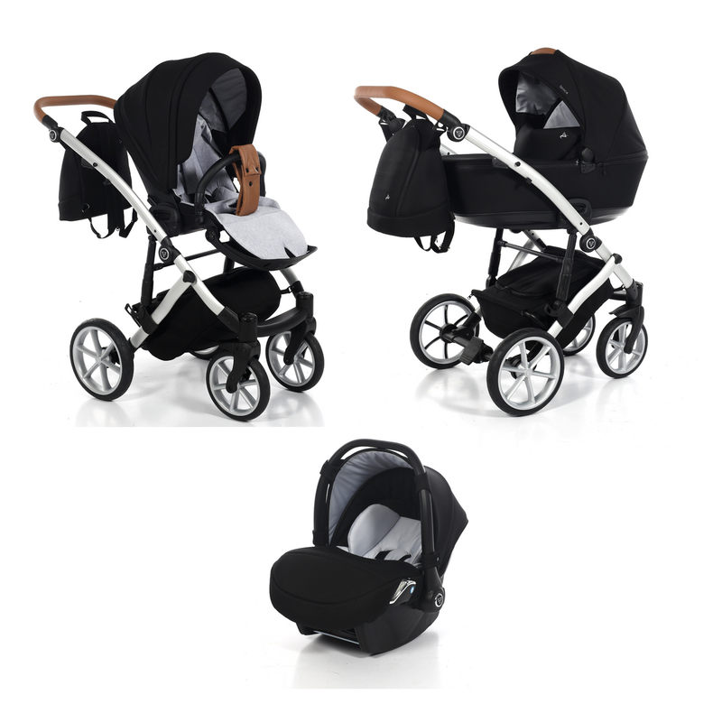 JUNAMA SPACE BLACK - 3IN1 (INCLUDES CAR SEAT)