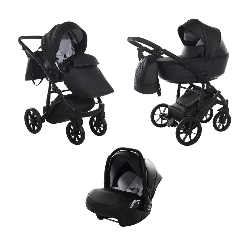 JUNAMA SPACE ECO BLACK - 3IN1 (INCLUDES CAR SEAT)