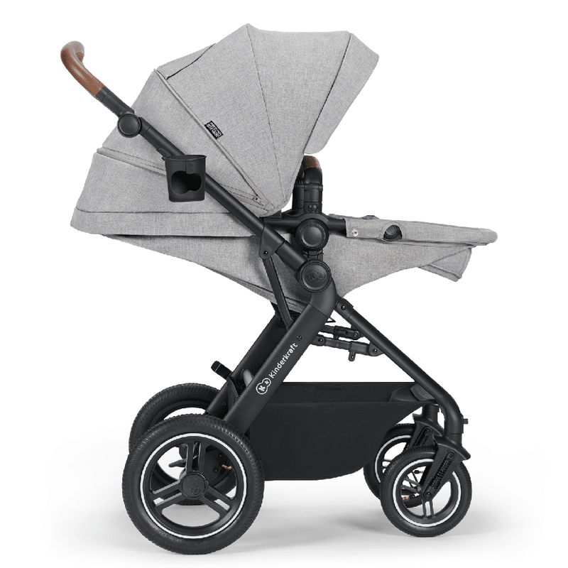 Kinderkraft Travel System 3in1 B-TOUR PRO Light Grey