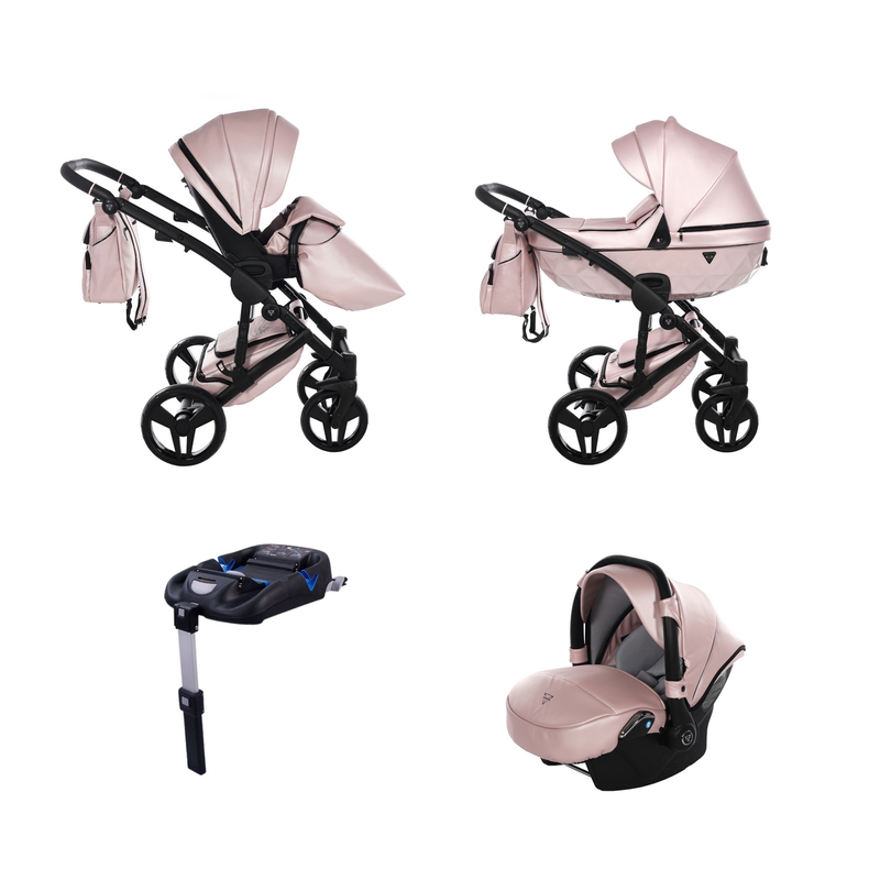 JUNAMA S-CLASS PINK - 4IN1 (INCLUDES CAR SEAT & ISOFIX BASE)