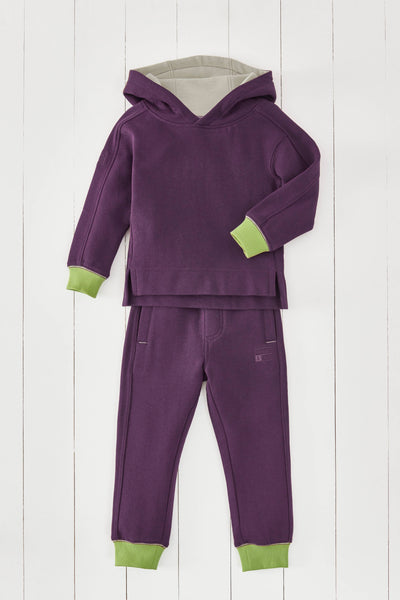 Grass & Air - Amethyst Purple Kids Hoodie