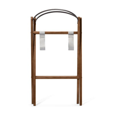 SnuzBaskit Graphite Moses Basket & Walnut Stand