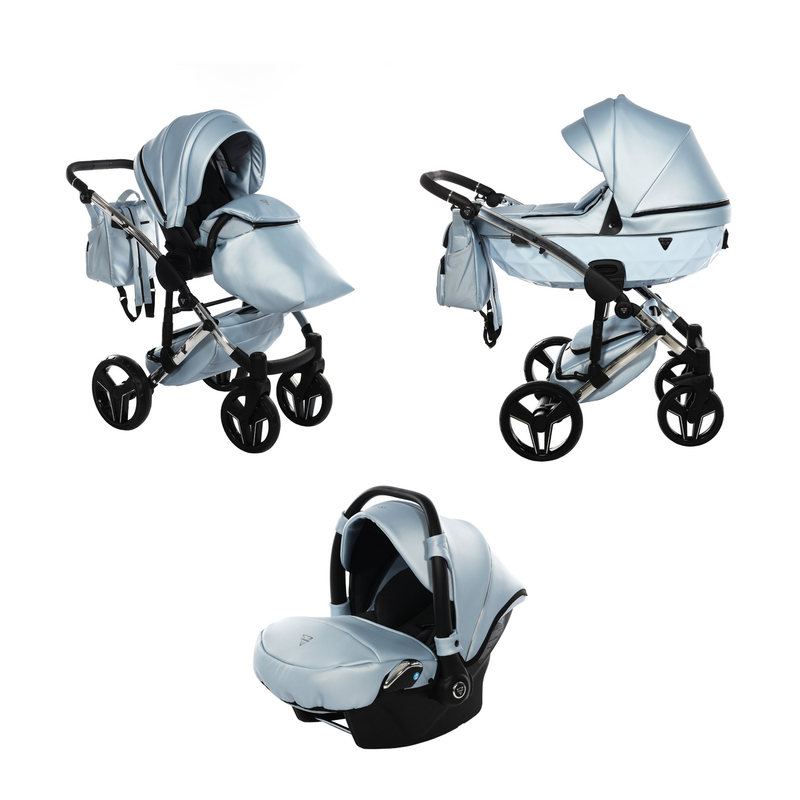 JUNAMA S-CLASS SKY BLUE - 3IN1 (INCLUDES CAR SEAT)