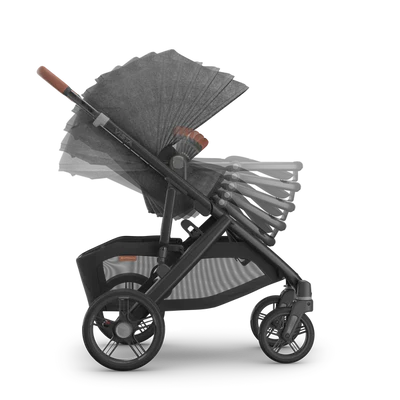UPPAbaby Vista V3 Pushchair with Cabriofix & Base - Greyson