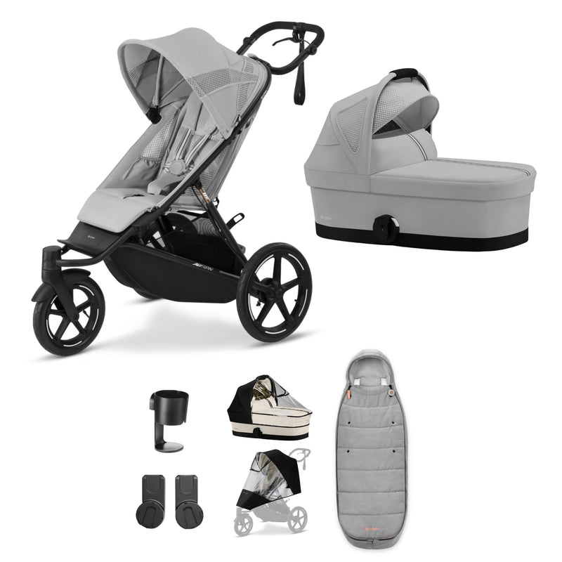 Cybex Avi Spin Stroller Bundle | Fog Grey