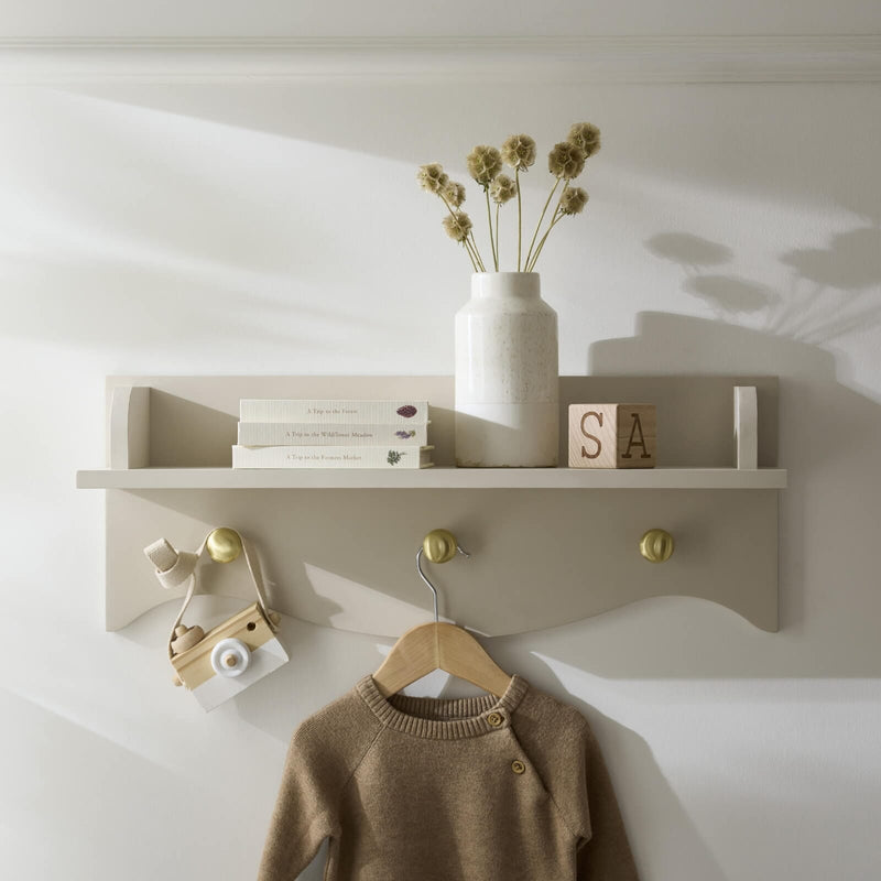 CudddleCo - Clara Nursery Shelf - Cashmere & Ash