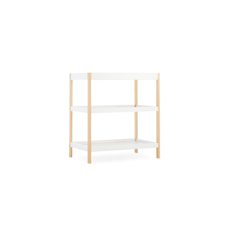 CuddleCo - Nola Changing Table - White & Natural