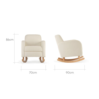 CuddleCo - Etta Nursing Chair - Off White