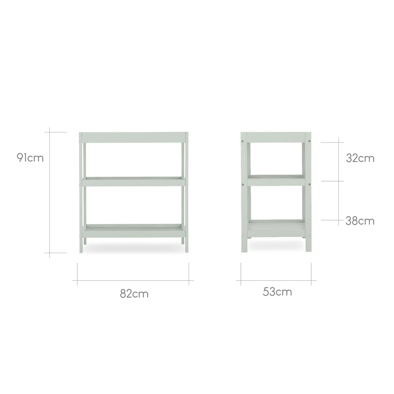 CuddleCo - Nola Changing Table - Sage Green