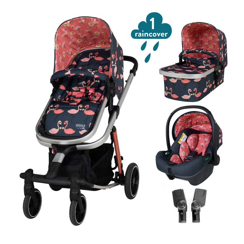 Giggle Trail 3 in 1 i-Size Pretty Flamingo