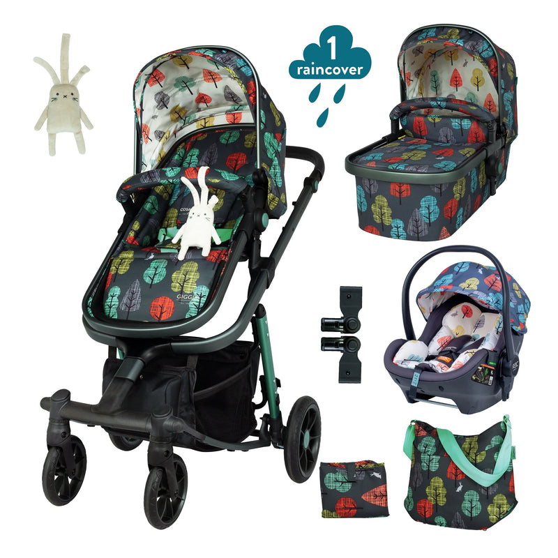 Giggle Quad Port I Size Hare Wood Bundle With Bag