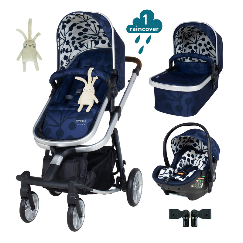 Giggle Quad Car Seat Bundle Lunaria Ink