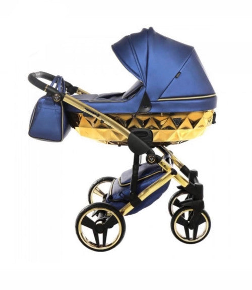 JUNAMA FLUO LINE NAVY GOLD - 3IN1 (INCLUDES CAR SEAT)