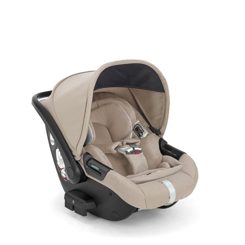 Inglesina Aptica Travel System with 360 base & reclining car seat (2025) - Pashmina Beige
