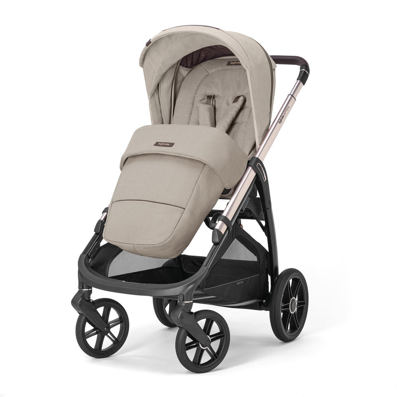 Inglesina Aptica Travel System with 360 base & reclining car seat (2025) - Pashmina Beige