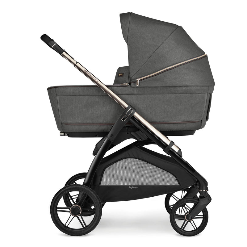 Inglesina Aptica Travel System with 360 base & reclining car seat (2025) - Velvet Grey