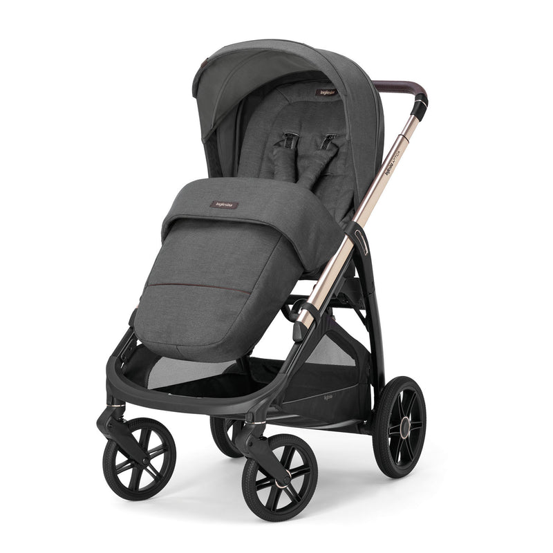 Inglesina Aptica Travel System with 360 base & reclining car seat (2025) - Velvet Grey