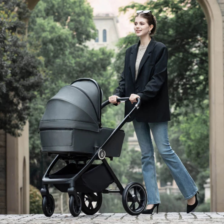 Kai Pram Pushchair – Forest Grey