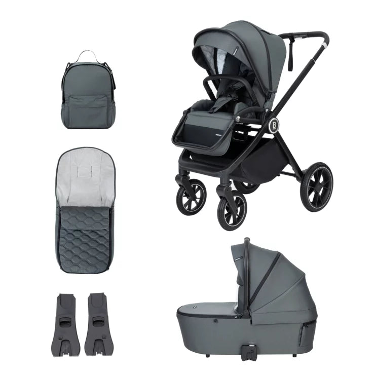 Kai Pram Pushchair – Forest Grey