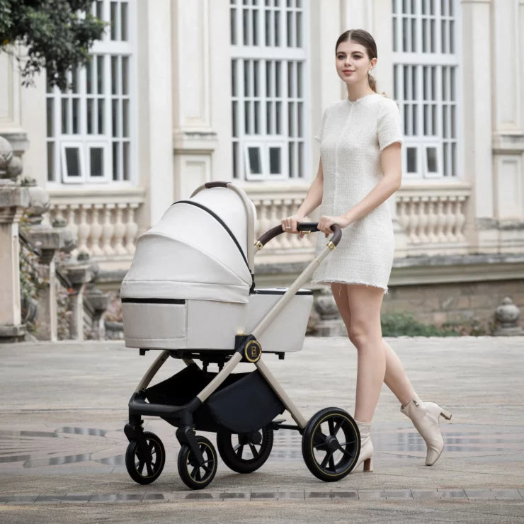 Kai Pram Pushchair – Sandstone