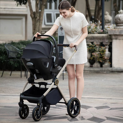 Kai Travel System Pecan with Base – Sandstone