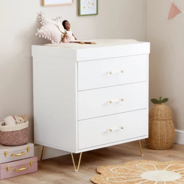 Kimi Acrylic 2 Piece Nursery Room Set