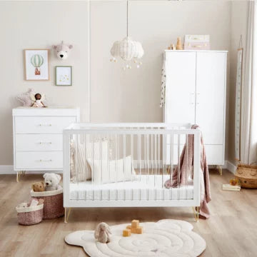 Kimi XL Acrylic 2 Piece Nursery Furniture Set - KIMI