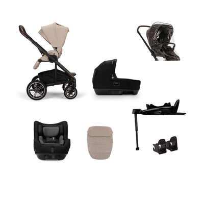 Nuna Mixx Next Generation CARI & TODL Bundle - Biscotti