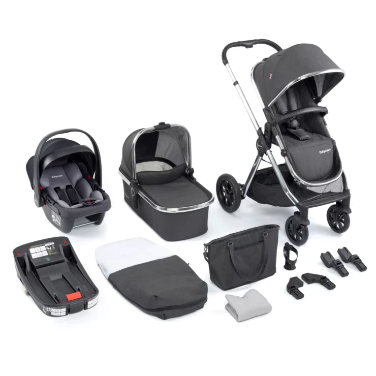 Memore V2 Travel System 13 Piece – Chrome