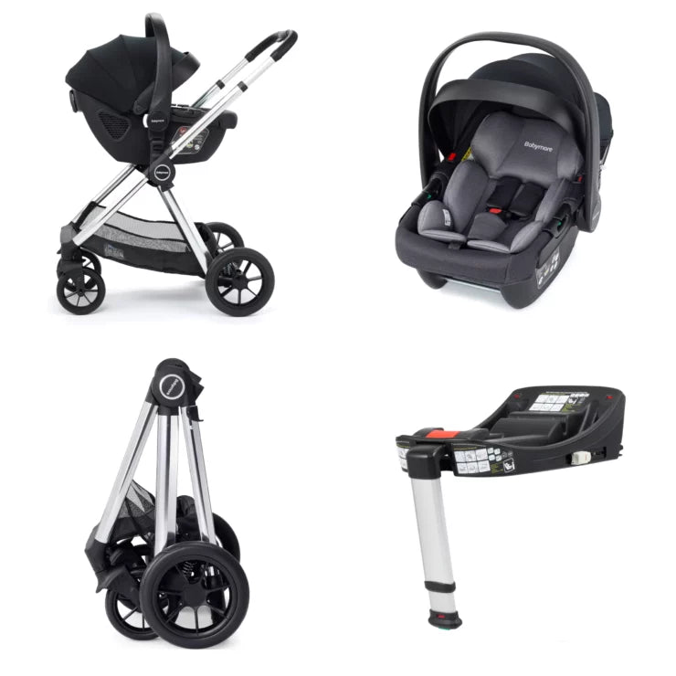 Memore V2 Travel System 13 Piece – Chrome